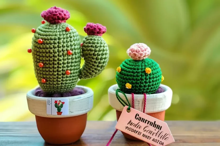 Amigurumi de Cactos