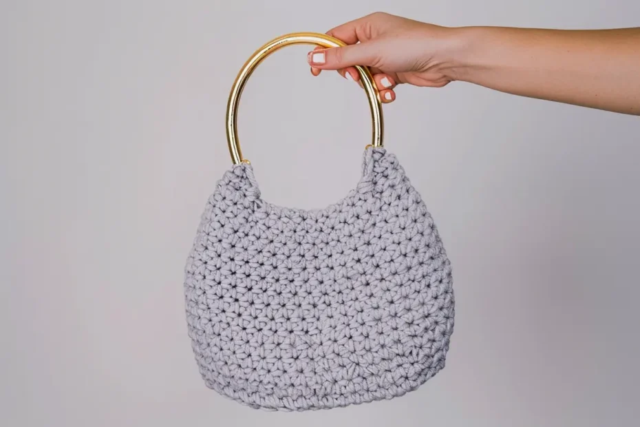 Bolsa Fashion Crochê